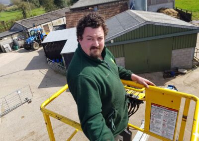 Reaching New Heights with a Cherry Picker - HandyCompactTractors.co.uk