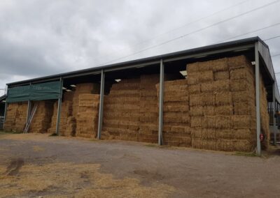Storage shed fully stocked | HandyCompactTractors.co.uk