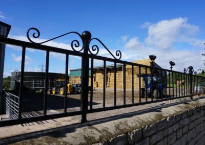 New welding & fabrication work on our gates of the farm | HandyCompactTractors.co.uk