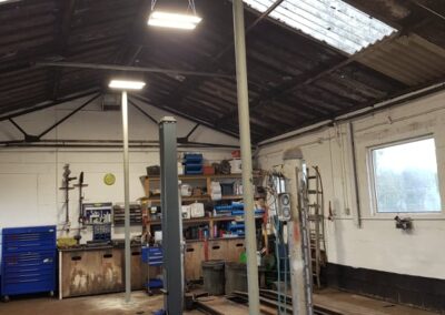 Commercial Garage Renovations by Handy Compact Tractors