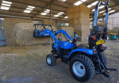 Solis H26 compact tractor with loader